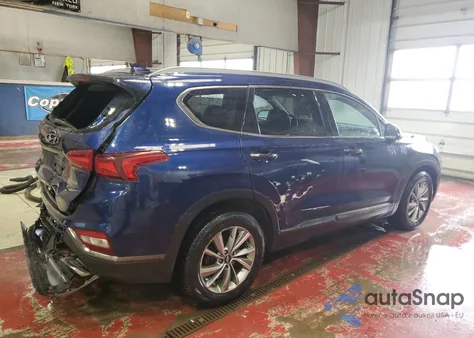 2020 Hyundai Santa Fe Limited from USA, damaged, VIN 5NMS5CAD0LH152961